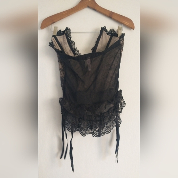 Victoria's Secret Witchy Victorian Gothic Whymsigoth Top Size Medium - Picture 3 of 3